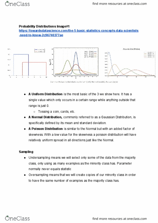 STA220H1 Lecture Notes - Lecture 10: Poisson Distribution, Oversampling, Standard Deviation cover image