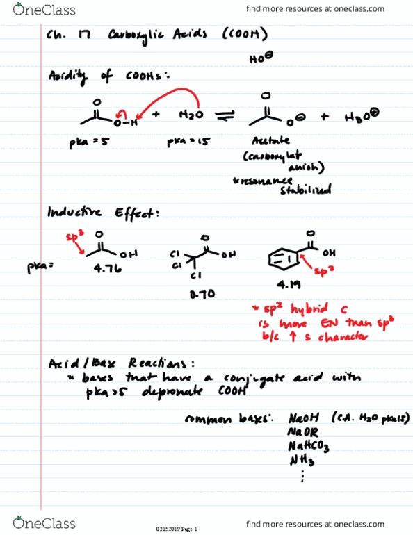 CHM 2211 Lecture 16: Lecture 16 Notes 2-15 thumbnail