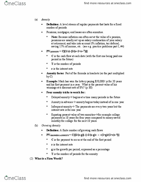 LAW 639 Lecture Notes - Lecture 4: Tax Deferral, Cash Flow, Balloon Payment Mortgage thumbnail