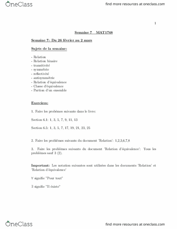 MAT 1748 Lecture 7: MAT1748+Semaine+7 thumbnail