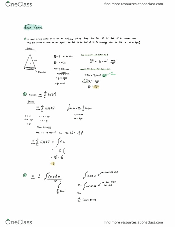 Calculus 1000A/B Lecture 46: Exam Re cover image