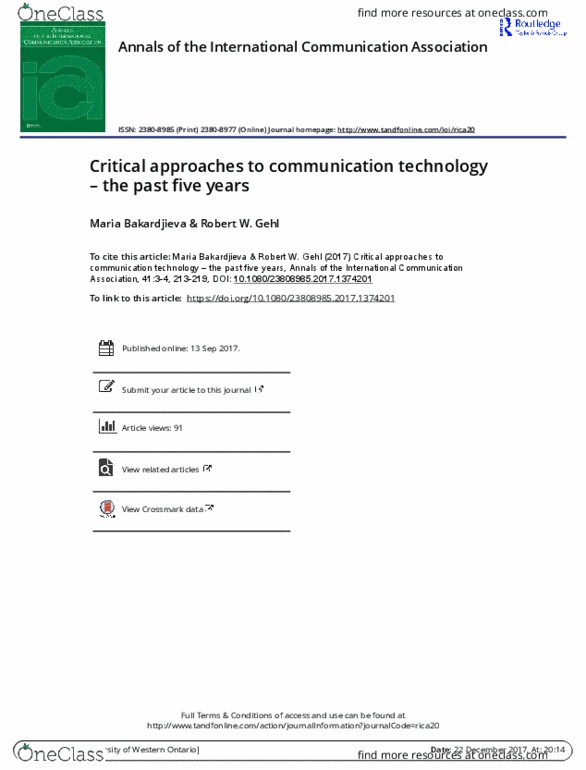 Digital Communication 3209F/G Lecture Notes - Lecture 3: International Communication Association, International Standard Serial Number, Visuddhimagga thumbnail