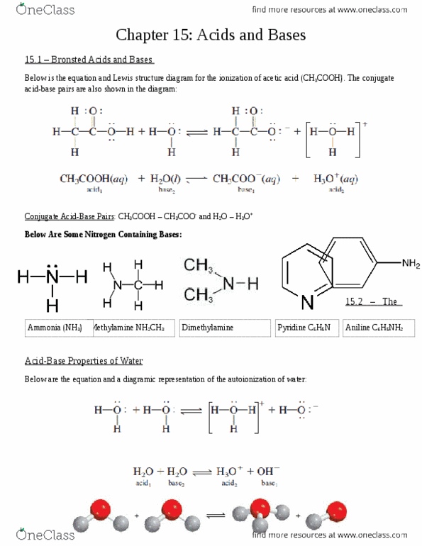 CHEM 1F92 Chapter Notes - Chapter 15: Alkali Metal, Dimethylamine, Methylamine thumbnail