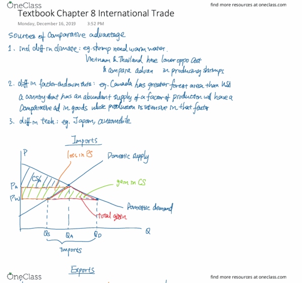 ECO101H1 Chapter 8: Textbook Chapter 8 International Trade thumbnail