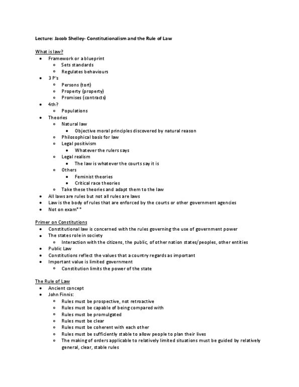 Law 2101 Lecture 2: shelley lectures thumbnail