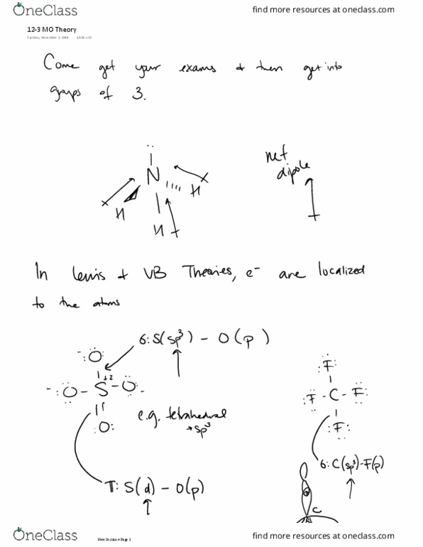 CHEM 111 Lecture 28: 12-3 MO Theory thumbnail