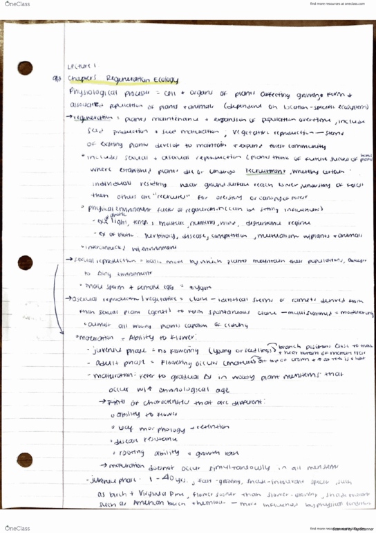 SFR 407 Chapter 1: SFR 407 Lecture 1 Notes thumbnail