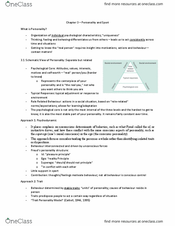PHED-4216EL Lecture Notes - Lecture 3: Social Learning Theory, Extraversion And Introversion, Cardiovascular Disease thumbnail