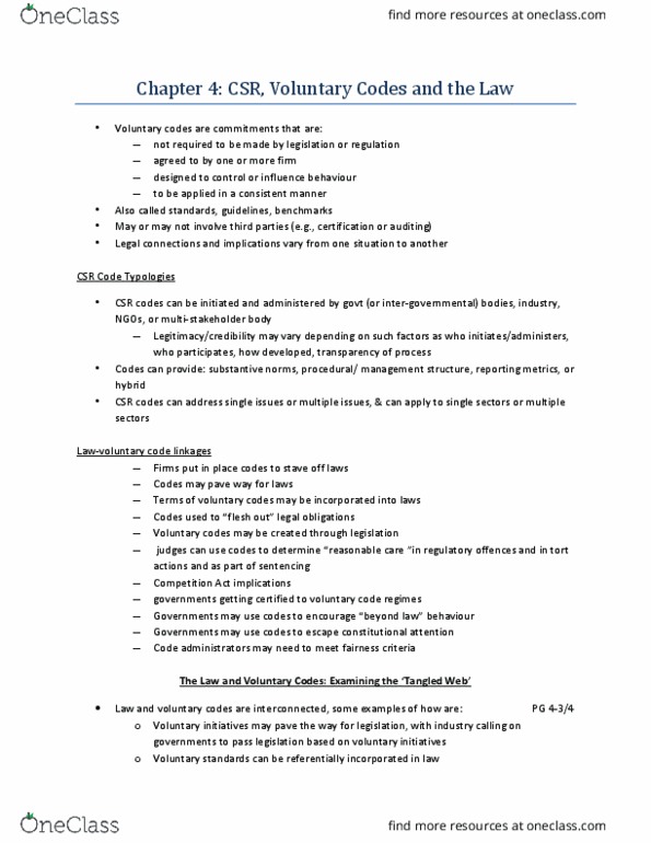 LAW 533 Chapter Notes - Chapter 4: Regulatory Offence, Energy Star, Whole Foods Market thumbnail