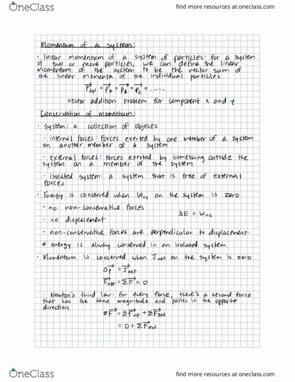 PHYS 221 Lecture Notes - Lecture 12: Momentum, Euclidean Vector thumbnail