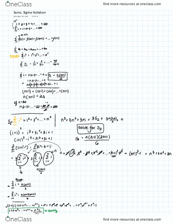 Applied Mathematics 1413 Lecture 25: 25 thumbnail