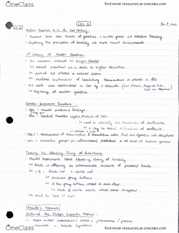 BIO207H5 Lecture Notes - Lecture 1: Waterline Length, White Trash thumbnail
