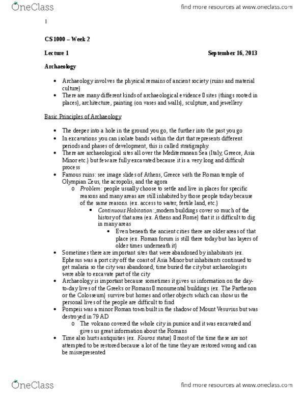 Classical Studies 1000 Lecture 2: TA Notes Week 2.docx thumbnail
