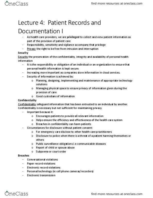 PSYC 3430 Lecture Notes - Lecture 20: Implied Consent, Personal Information Protection And Electronic Documents Act thumbnail