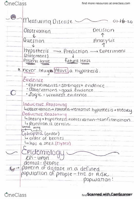 ENT 207 Lecture 4: Epidemiology thumbnail