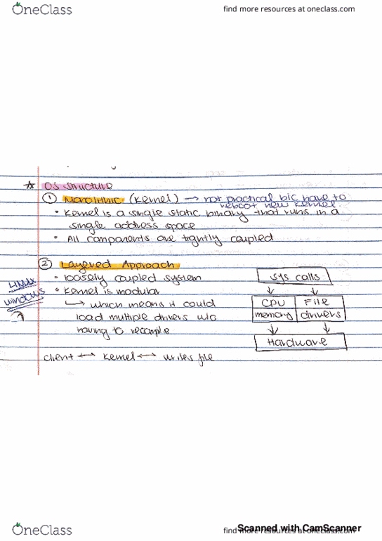 ECE 426 Lecture 3: OS Structures, Building an OS, Booting the OS thumbnail