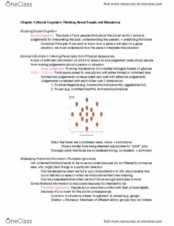 PSYCH 160 Chapter Notes - Chapter 4: Slot Machine, Representativeness Heuristic, Extraversion And Introversion thumbnail