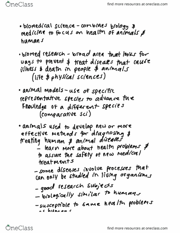 ACBS 102R Lecture Notes - Lecture 2: Yellow Fever, National Institutes Of Health, Malaria thumbnail