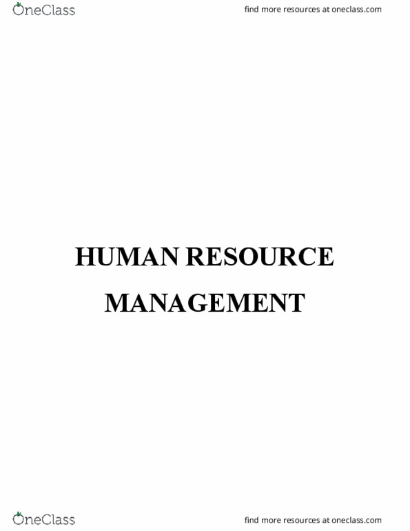 ECON200 Lecture Notes - Lecture 4: Human Resource Management, Taylor & Francis, Pricewaterhousecoopers thumbnail