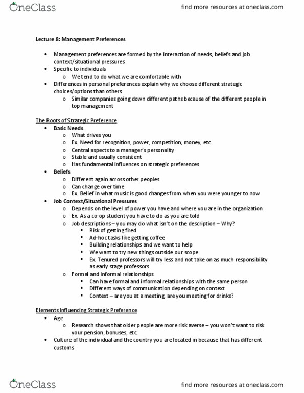 BU481 Lecture Notes - Lecture 8: The Roots thumbnail