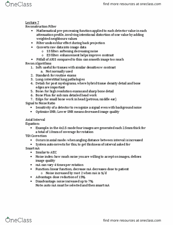 MEDRADSC 3K03 Lecture Notes - Lecture 7: Middle Ear, Angling thumbnail