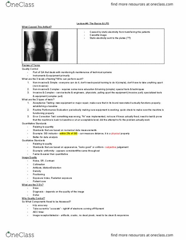 MEDRADSC 3H03 Lecture Notes - Lecture 4: Radiodensity thumbnail