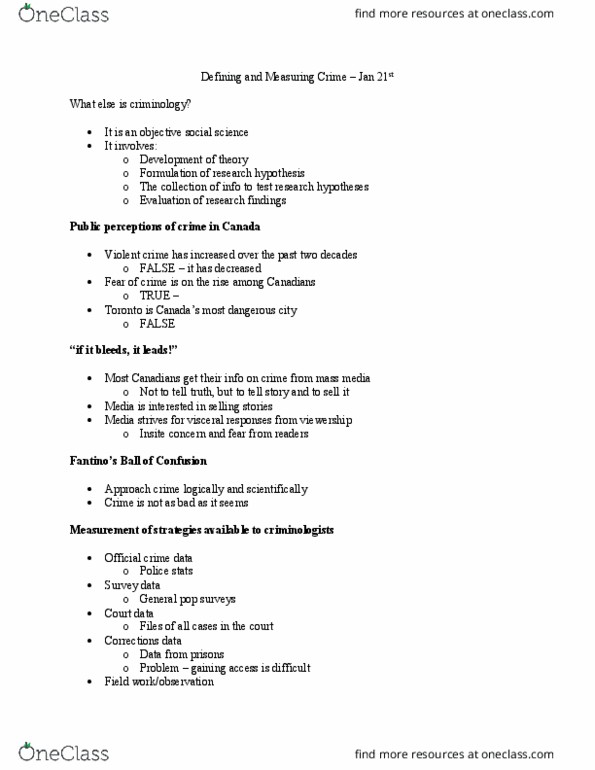 SOCPSY 2D03 Lecture Notes - Lecture 2: General Social Survey, Insite, Content Analysis thumbnail