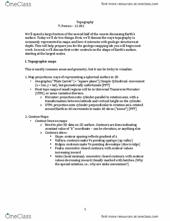 GEOL 21062 Lecture Notes - Lecture 16: Forebulge, Downwelling, Bending thumbnail