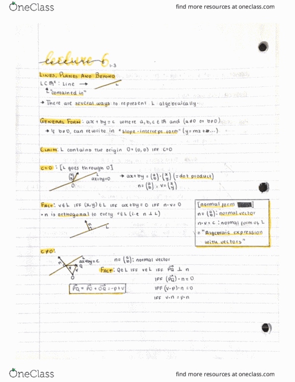 Mathematics 1600A/B Lecture Notes - Lecture 6: Vver, Patu cover image