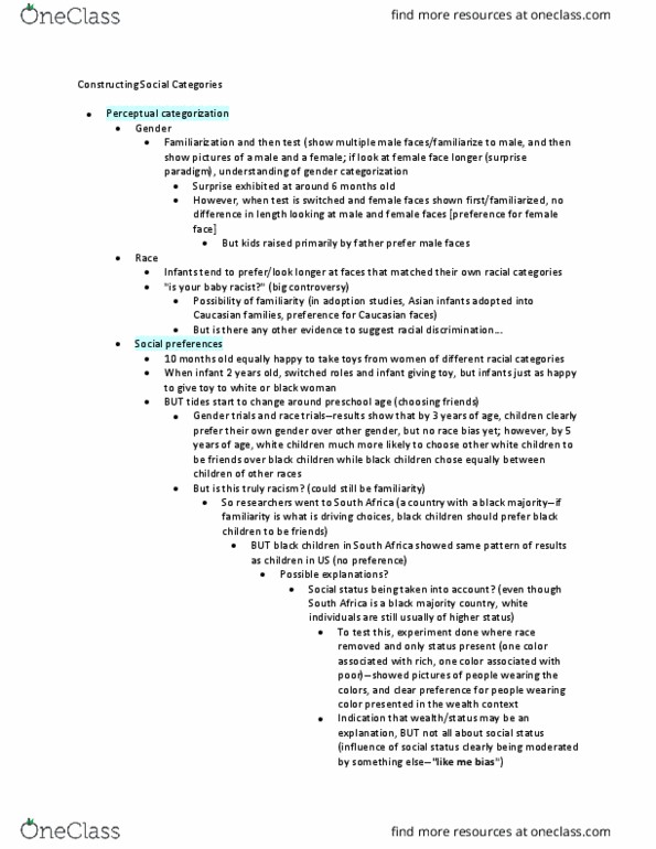 PSY-PC 1250 Lecture Notes - Lecture 13: Social Preferences thumbnail