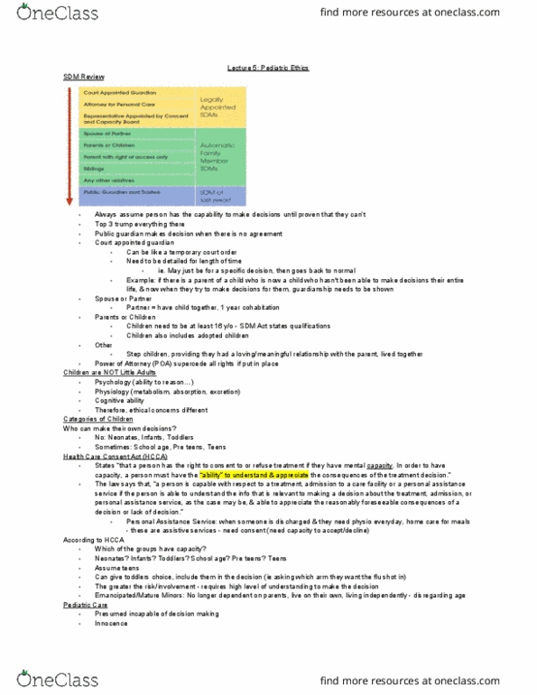 MEDRADSC 3Y03 Lecture Notes - Lecture 5: Influenza Vaccine, Infant, Determinative thumbnail