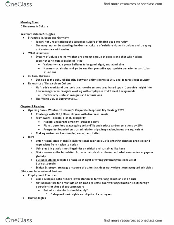 MGMT 414 Lecture Notes - Lecture 3: World Values Survey, Business Ethics, Relativism thumbnail