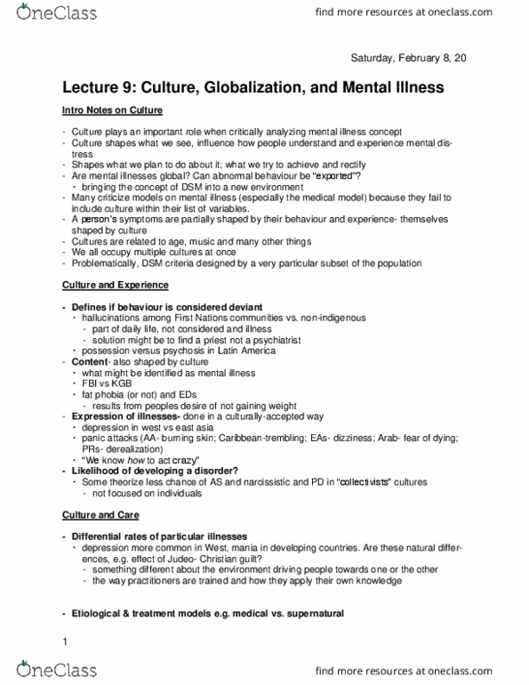 HLTHAGE 1CC3 Lecture 9: Culture,Globalization thumbnail