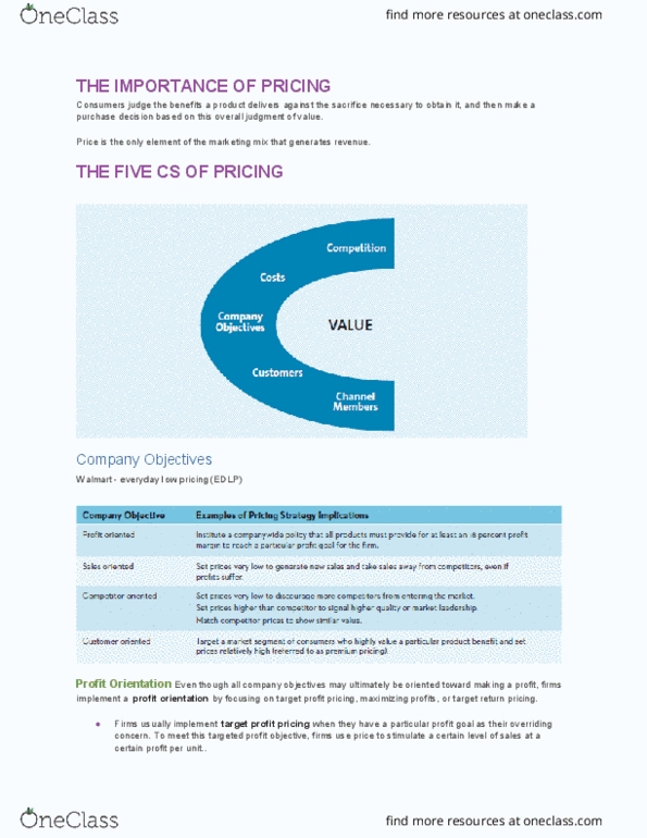 COMMERCE 2MA3 Chapter Notes - Chapter 11: Marketing, Marketing Mix, Blu-Ray thumbnail