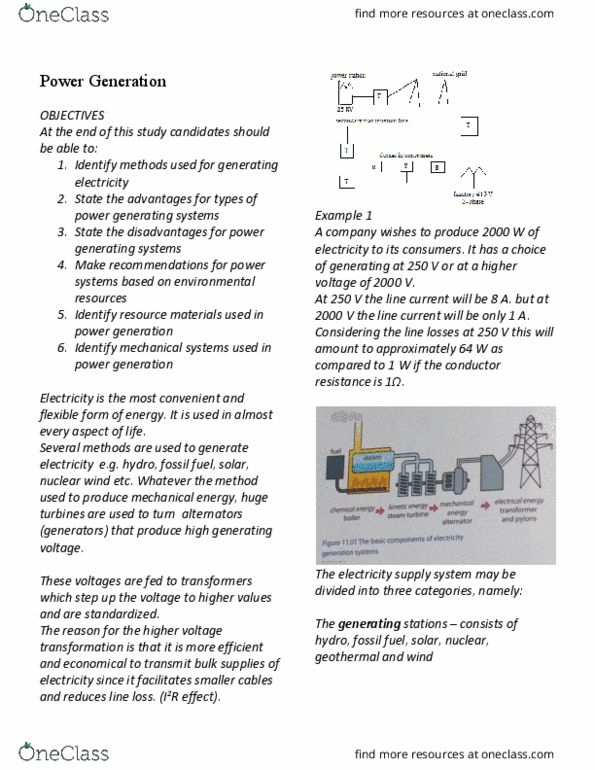 EET-226 Lecture Notes - Lecture 6: Geothermal Power, Fossil, Switchgear thumbnail