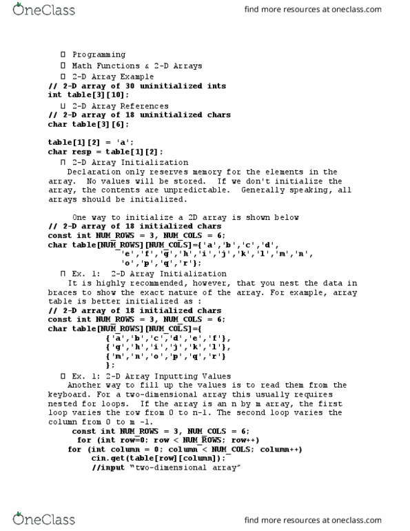 MIS 24053 Lecture Notes - Lecture 26: Ex-Gay Movement, John Mauchly, Eniac thumbnail