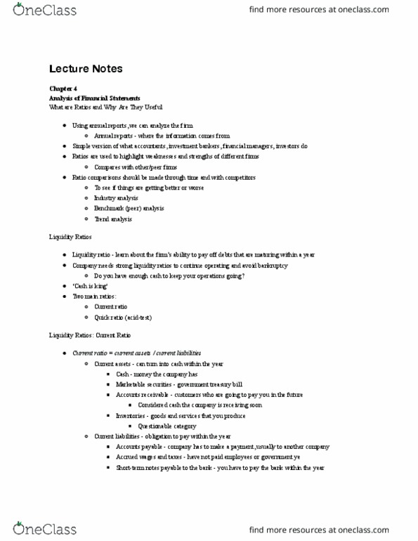 B A 323 Lecture Notes - Lecture 4: United States Treasury Security, Accounts Payable, Promissory Note thumbnail