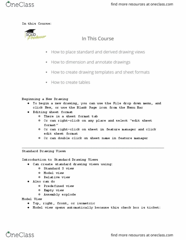 ME 3320 Lecture Notes - Lecture 86: Solidworks thumbnail