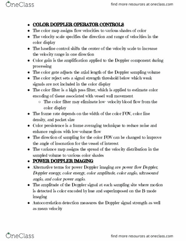 RIU 324 Lecture Notes - Lecture 25: High-Pass Filter, Color Gel, Field Of View thumbnail