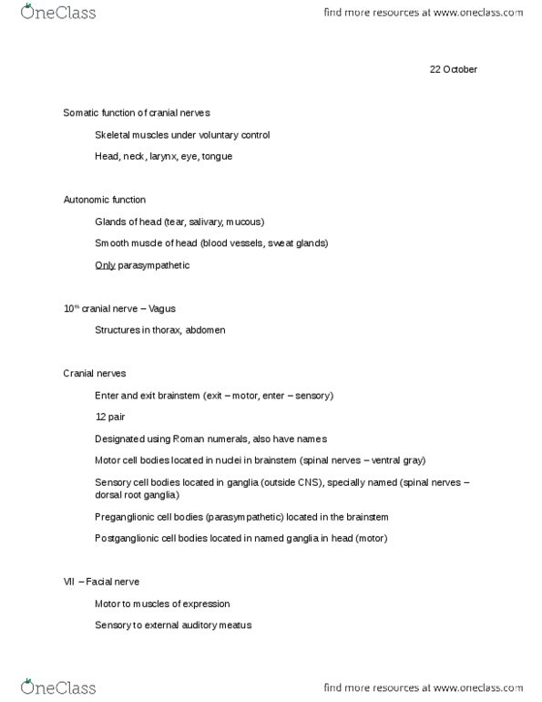 BMS 301 Lecture Notes - Occipitalis Muscle, Fascia, Orbicularis Oris Muscle thumbnail