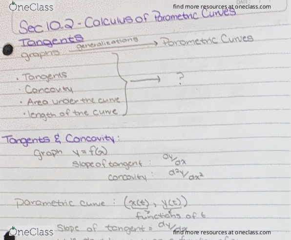 Calculus 1501A/B Lecture Notes - Lecture 49: Chain Rule cover image