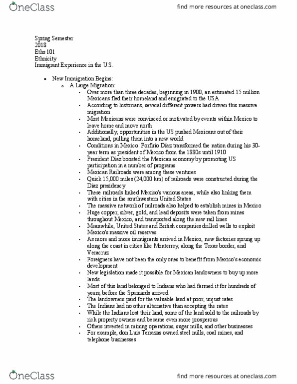 ETHS 101 Lecture Notes - Lecture 8: Luis Terrazas, Eths, Peon thumbnail