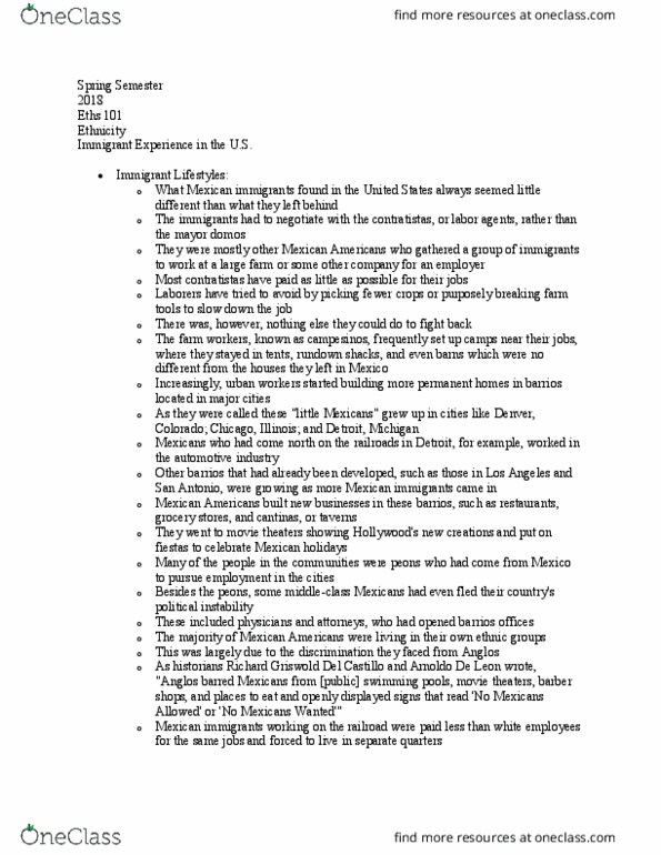 ETHS 101 Lecture Notes - Lecture 11: Eths thumbnail