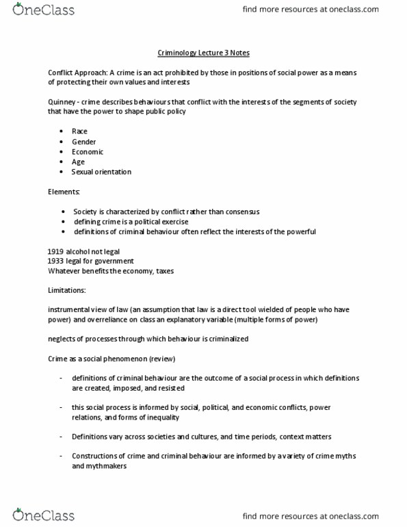 CRIM 1650 Lecture Notes - Lecture 3: Dependent And Independent Variables, Sexual Orientation, Dill thumbnail