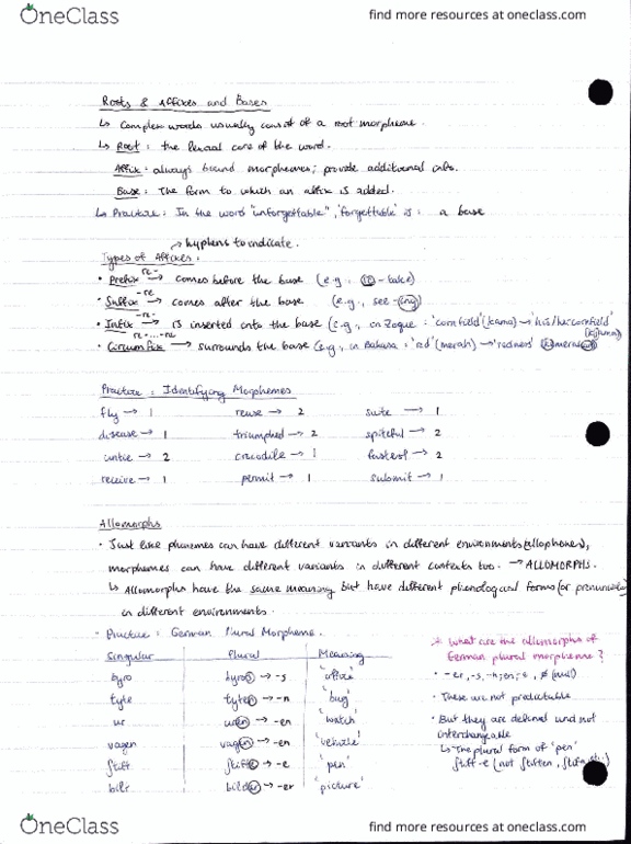 LIN101H5 Lecture Notes - Lecture 6: Verb, Gnu Libtool thumbnail