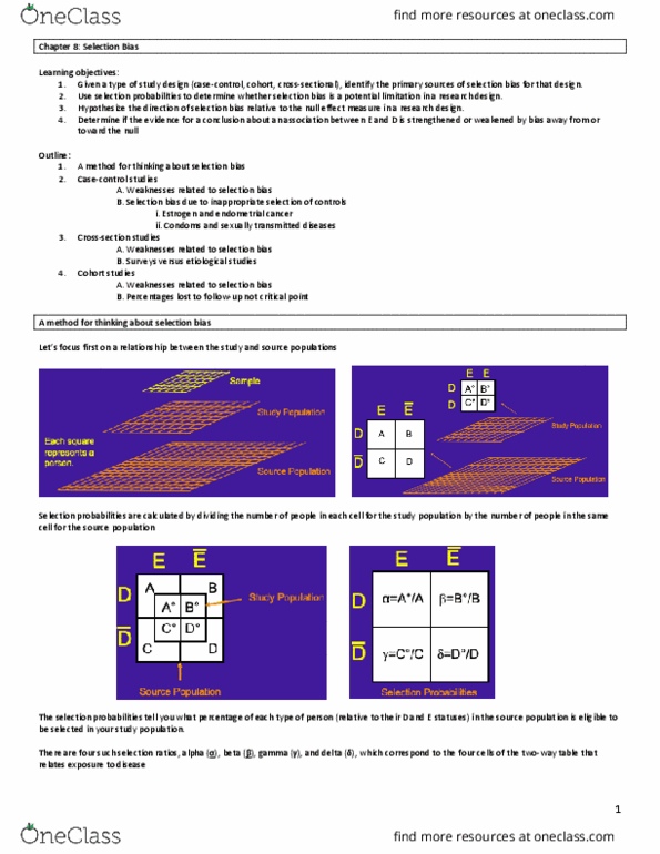 HSCI 330 Lecture Notes - Lecture 6: Sexually Transmitted Infection, Endometrial Cancer, Delta Gamma thumbnail