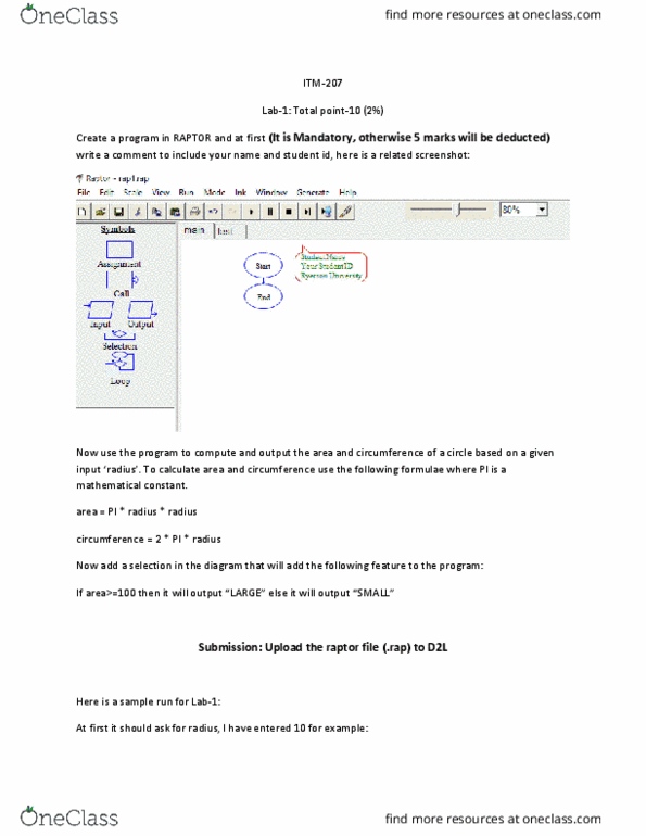 ITM 207 Lecture Notes - Lecture 7: Mathematical Constant thumbnail