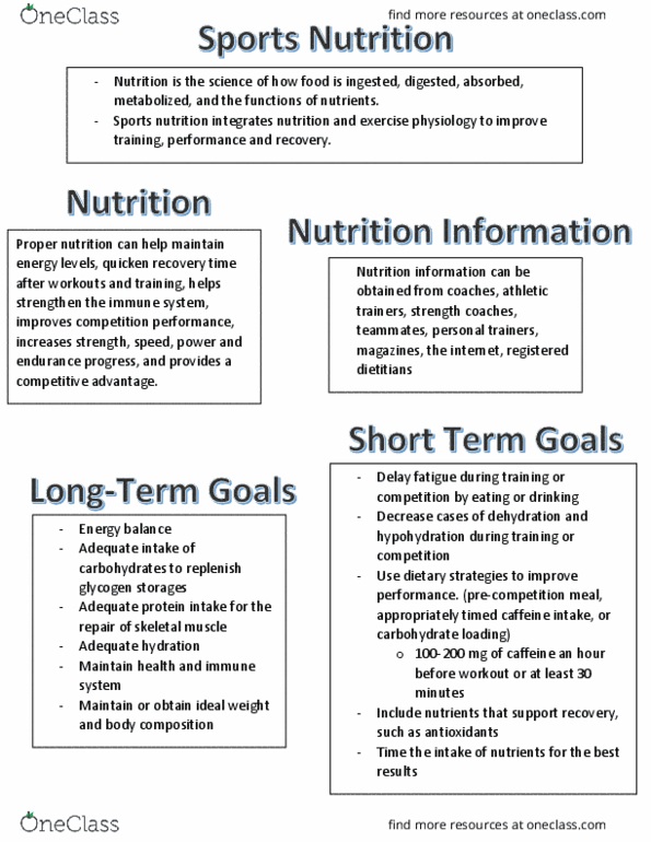 NUT-2202 Lecture Notes - Lecture 8: Dietary Reference Intake, Exercise Physiology, Skeletal Muscle thumbnail