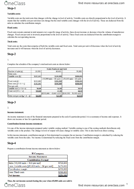 THDS 345 Lecture Notes - Lecture 17: Earnings Before Interest And Taxes, Net Income, Income Statement thumbnail