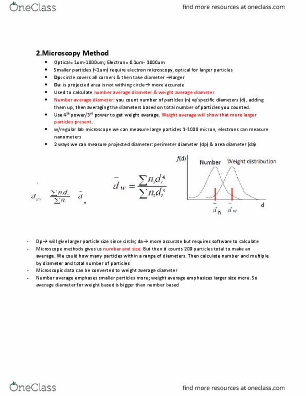 BIOL 2020 Lecture Notes - Lecture 7: Weighted Arithmetic Mean, Power3, Coulter Counter thumbnail